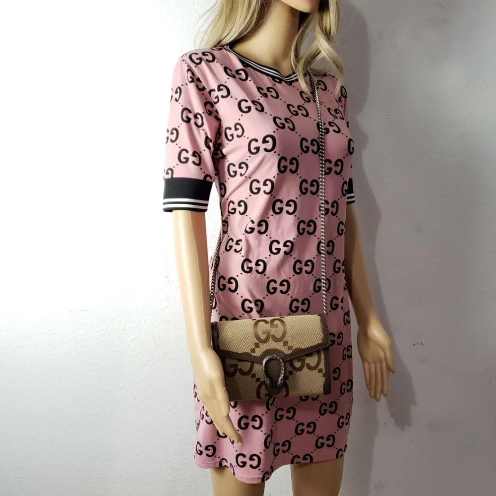 Gucci Dionysus GG Supreme Mini Chain Bag NWOT | Beige Monogram Canvas Crossbody - Picture 15 of 15